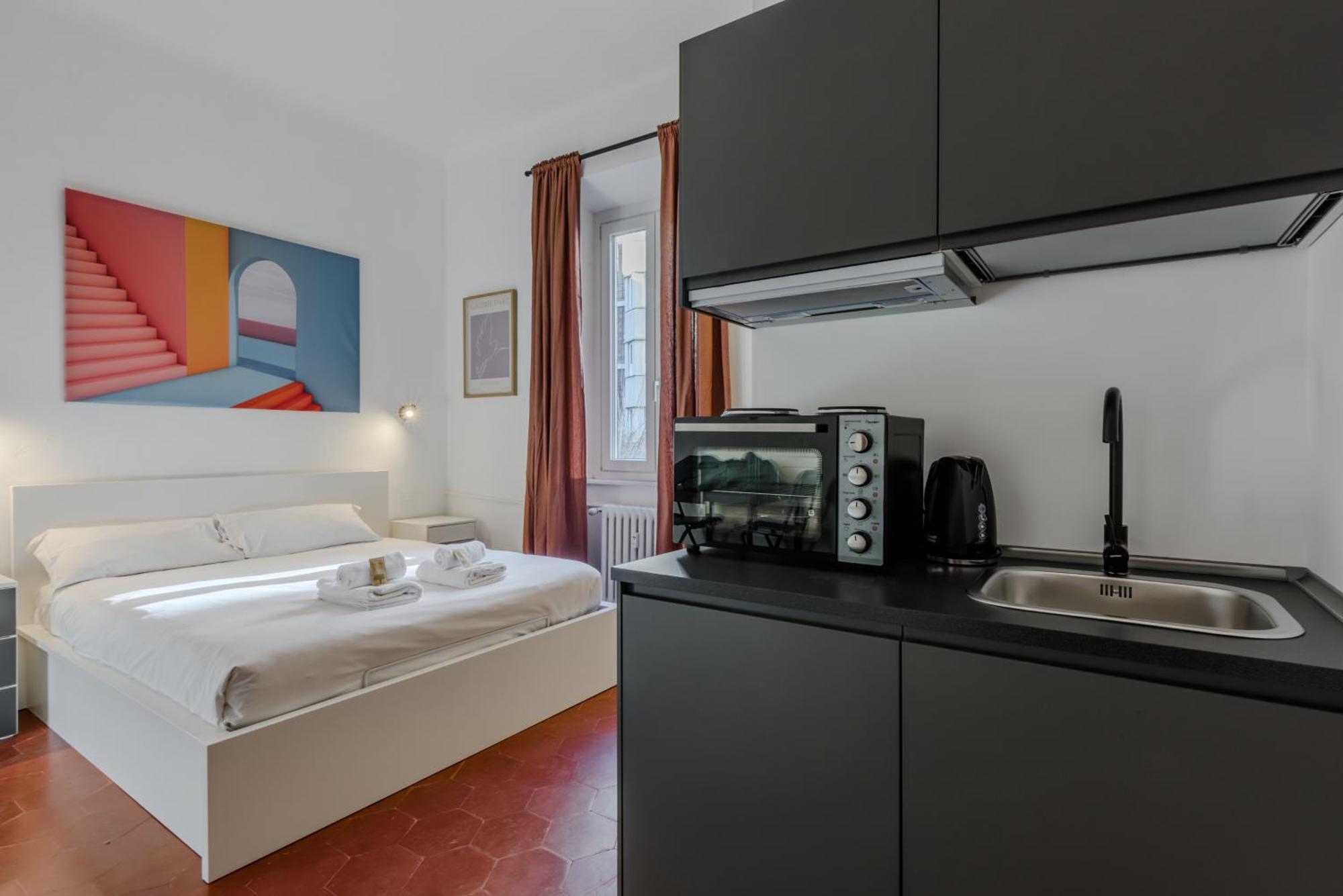 New And Functional Apartments Near The Metro Milan Exterior photo